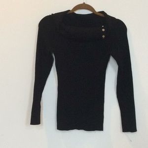 White House Black Market- Black sweater